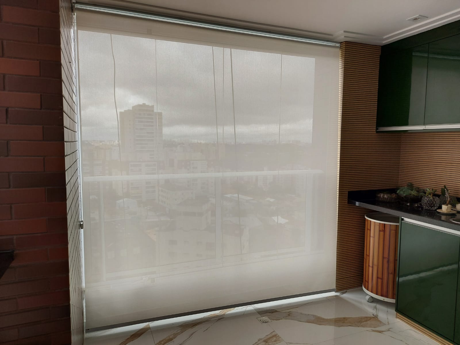Cortinas Rolô e Romana