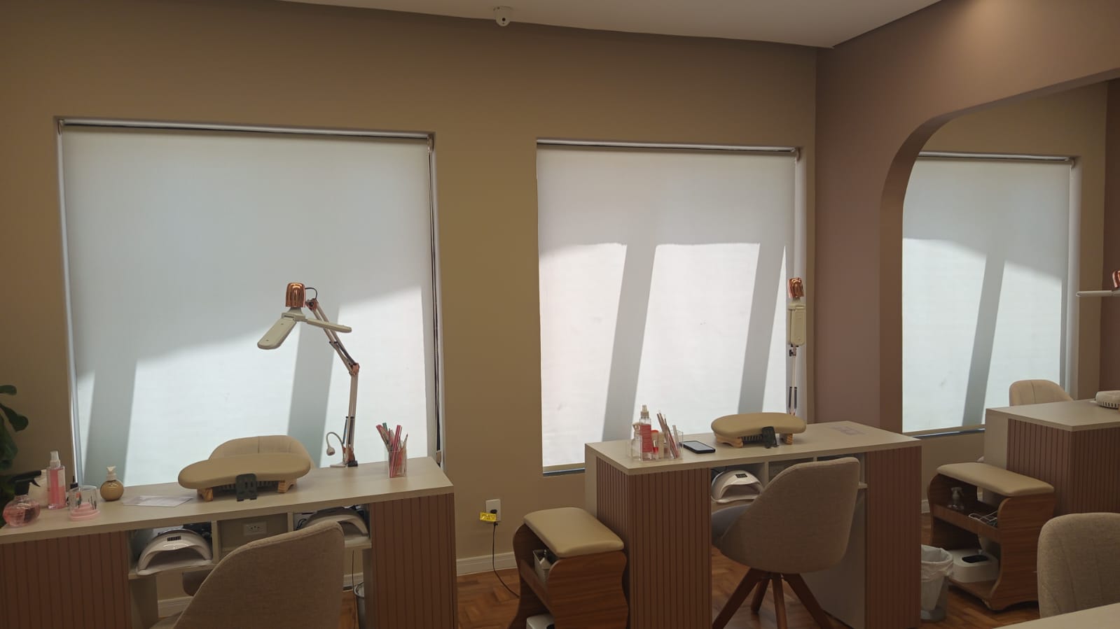 Cortinas Rolô e Romana